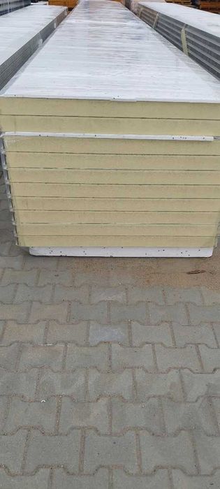 Płyta warstwowa ścienna z PIR 80 mm ral 9010/9010