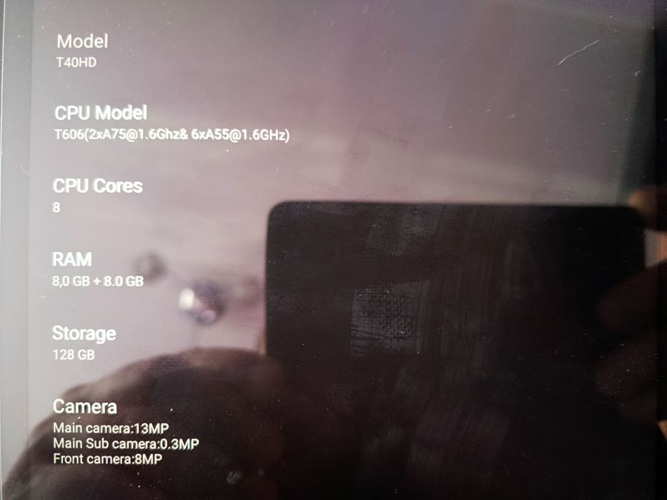 Tablet Teclast T40 HD  8+8/128gb. 10,4cal Android 13