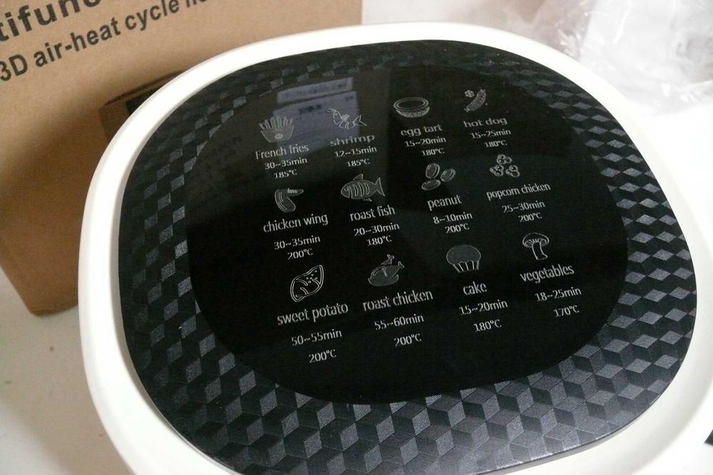 Air Fryer Multifunções 3D - 6 Litros