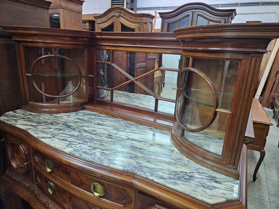 Ładny francuski kredens chippendale /