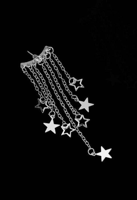 Nausznica kolczyk gwiazdki