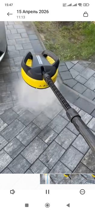 Митя бруківки,тротуарной плитки,миття вікон, витражей фасадов