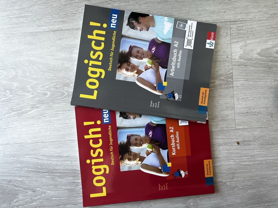 Logisch neu A2 Kurs- und Übungsbuch чисті всередині