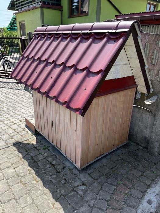 Buda dla psa ocieplana