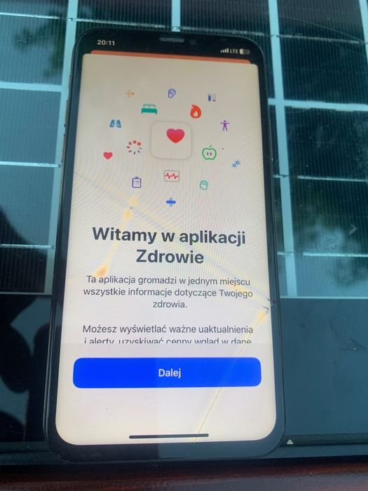iPhone XS 256 GB uszkodzony