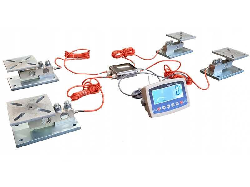 Rolnicza Waga pod zbiornik mieszalnik pasz silos 4 czujniki do 15T
