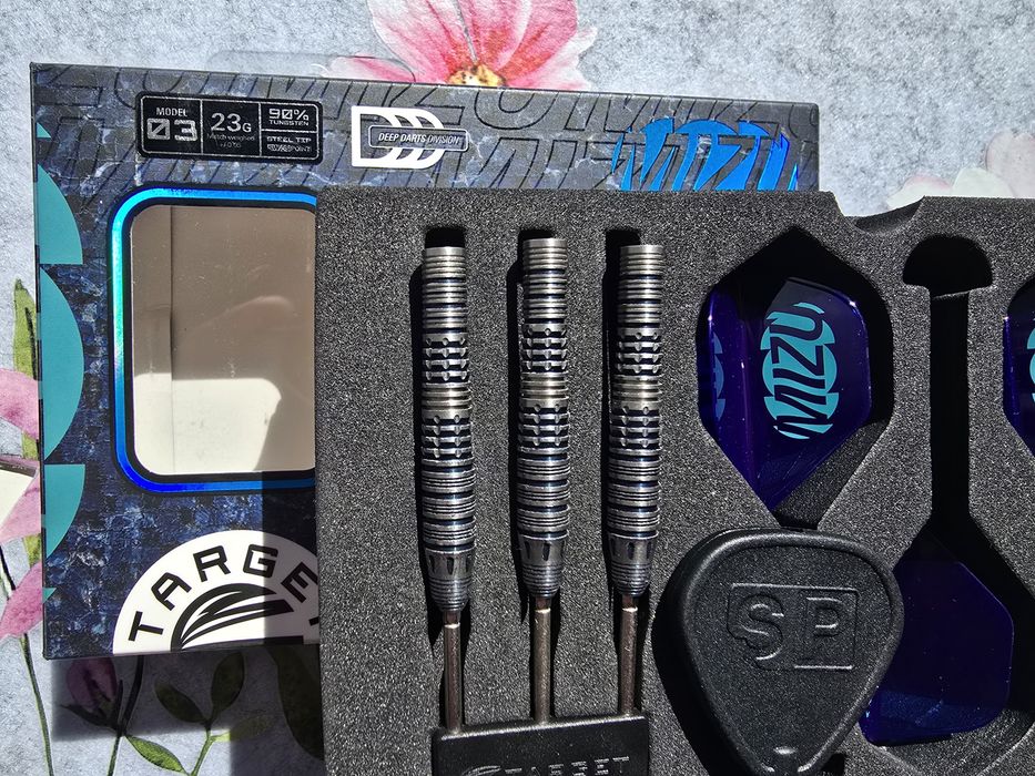 Lotki, dart, Target Japan Mizu 03, 23g, gratis komplet dodatkowych k-flex