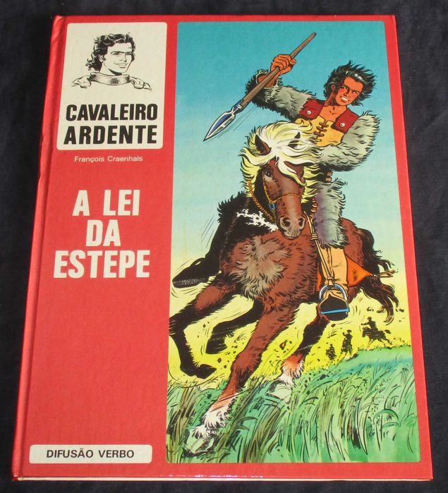 Livro BD Cavaleiro Ardente A Lei da Estepe Verbo