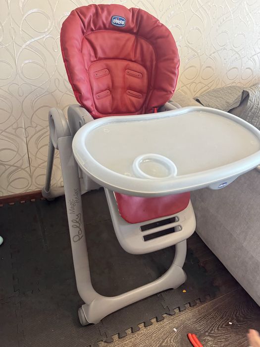 Стілець для годування chicco polly magic relax