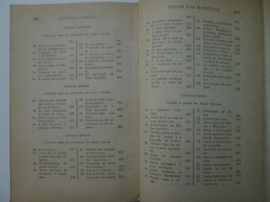 História bíblica ou narrativas do velho e novo testamento