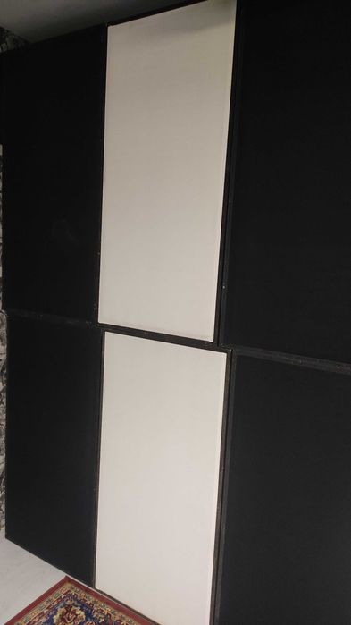 Painéis acústicos para estúdio