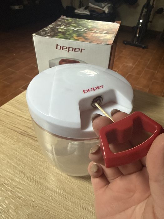 Picadora manual de alimentos