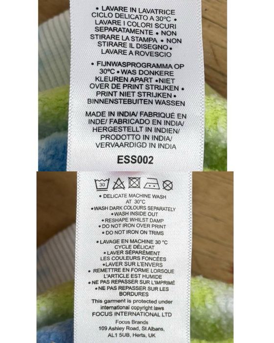 Худі Ellesse Alvanzo оригінал унісекс M-L Tie-Dye
