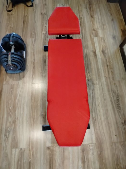 Hantle regulowane ławka obciążenie ciężarki atlas do ćwiczeń