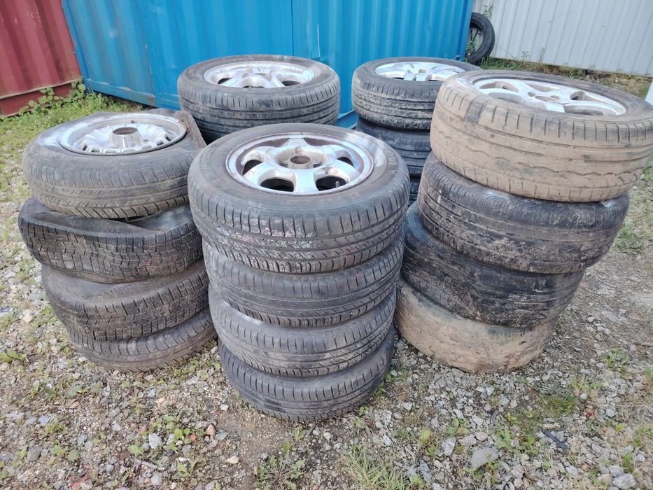 Alufelgi z oponami 14" 15" 16" Alu złom 5x100 5x112