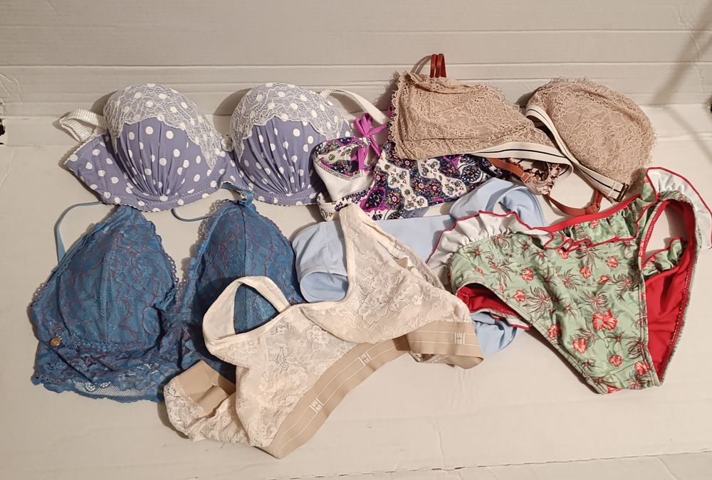 Zestaw bielizny damskiej biustonosz biustonosze majtki damskie