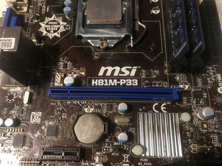 H81-P33, i3-4150,8x2 ddr3 1600mgh