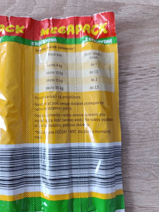 Orlando pałeczki z dziczyzną dla psa 12 sztuk 11 gram 95%