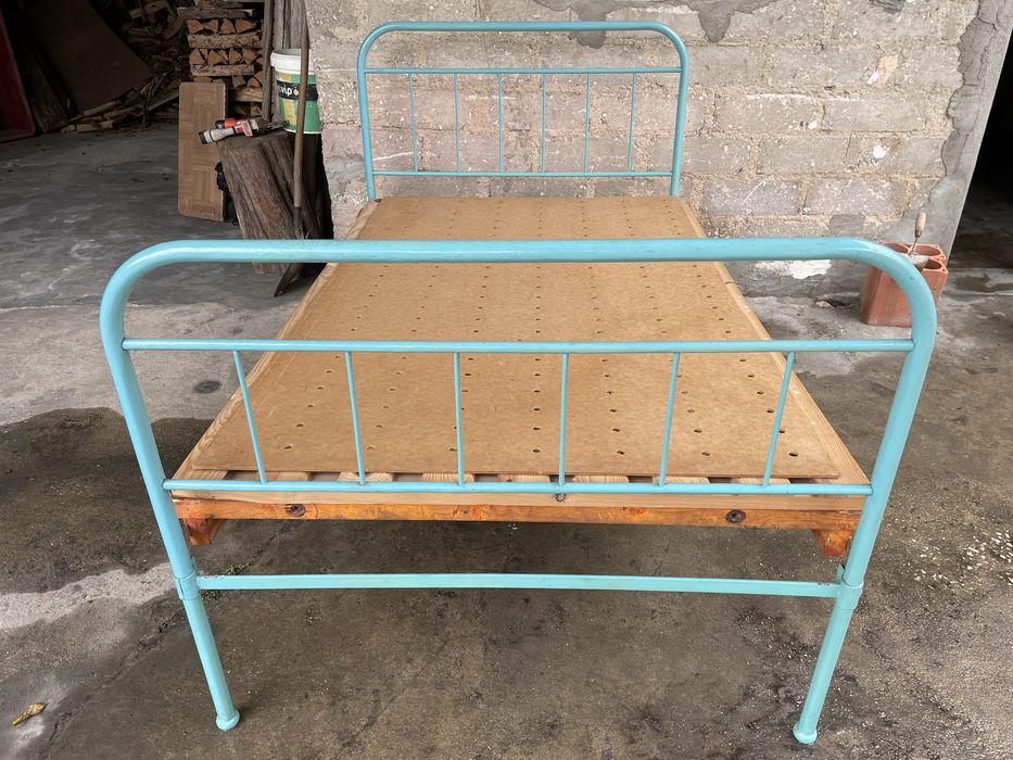 Cama de Casal em Ferro c/ Colchão