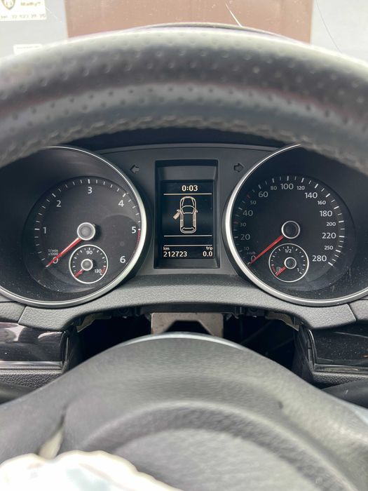 VW Golf 6 GTD Uszkodzony