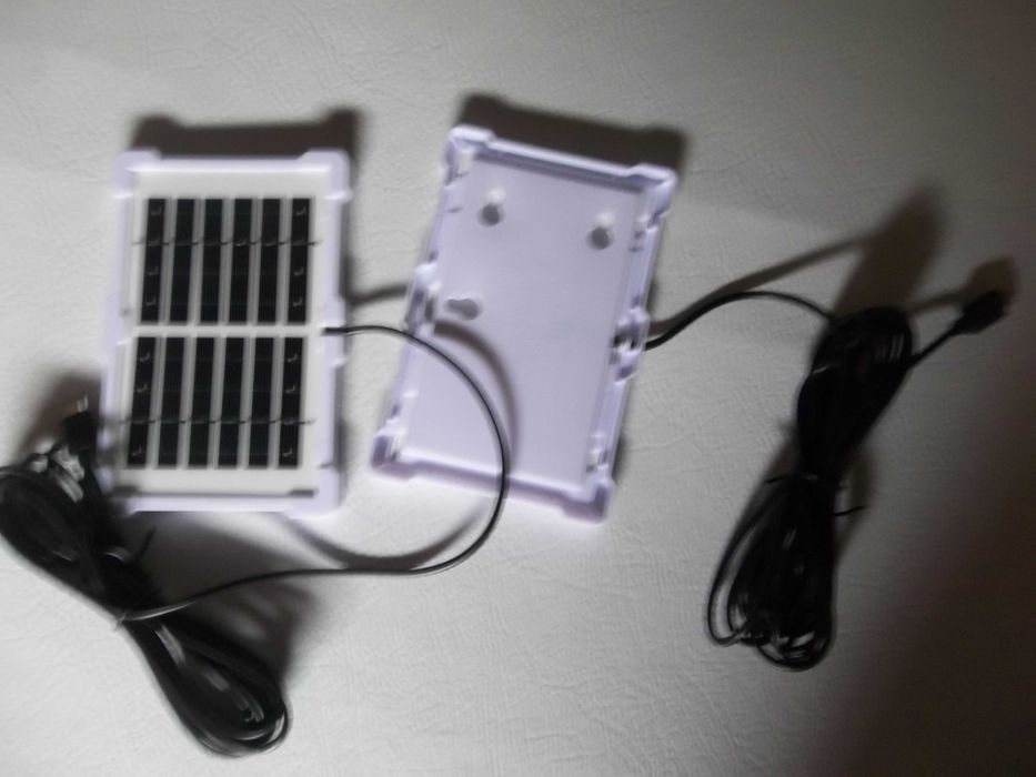 Солнечная панель 1.2 Вт 120*75*10 мм с MicroUSB кабелем