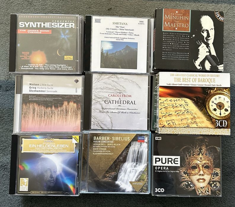 70 CD’s de Musica Clássica em bom estado