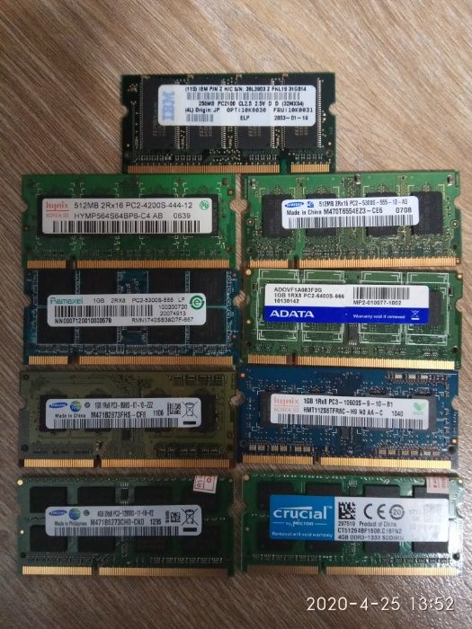 Memória RAM para computador ddr, ddr2 e ddr364354211681153122
