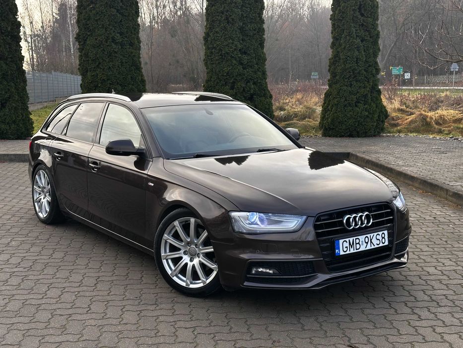 Audi a4 b8  S-line/ 2.0tdi 140km 2013r / Bi xenon / Ledy