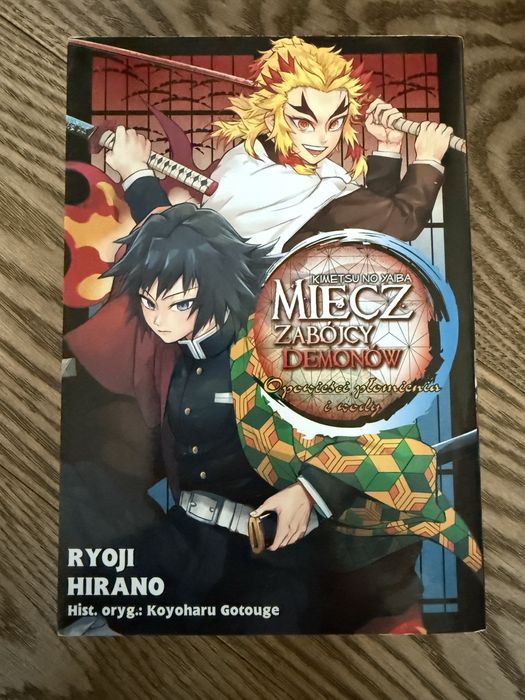 Demon Slayer opowieści płomienia i wody - komiks manga, książka