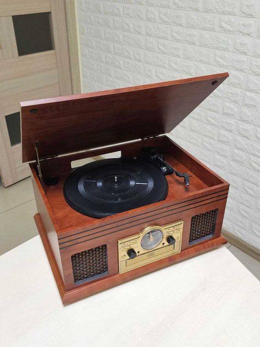 Вініловий програвач KARCHER NO-036 "Sammy" in-AUX/BT/CD/FM out-RCA