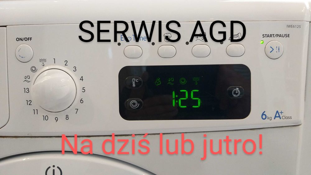 NA DZIŚ LUB JUTRO! Serwis AGD-naprawa pralek, zmywarek, lodówek