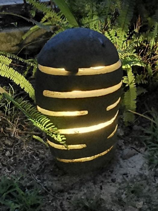 Candeeiros em pedra natural