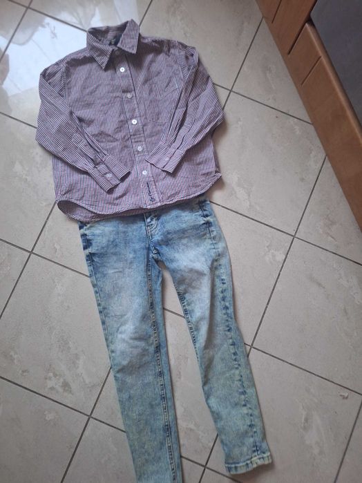 Komplet dla chłopca 122-128, Reserved/H&M