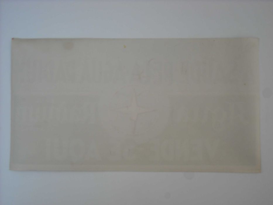Termas de Caria - Cartaz Publicitário Águas Radium