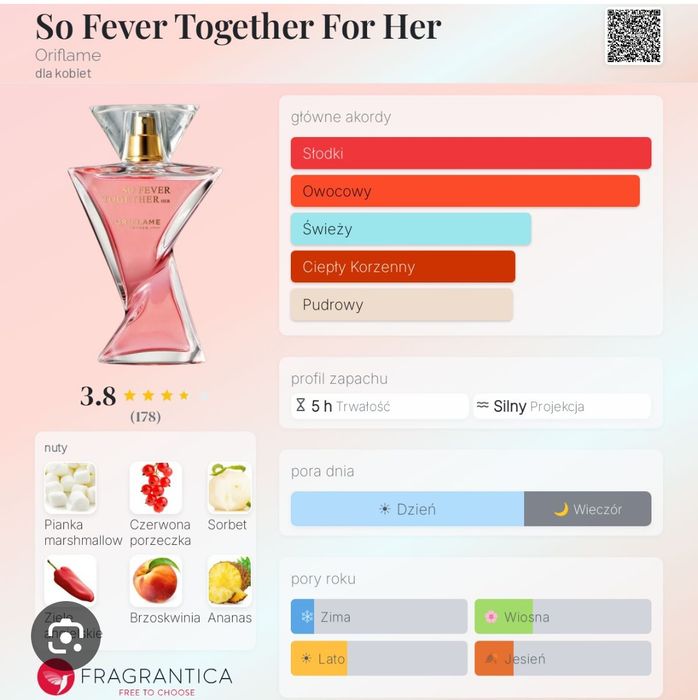 Oriflame So Fever Together Her - damska woda perfumowana EDT