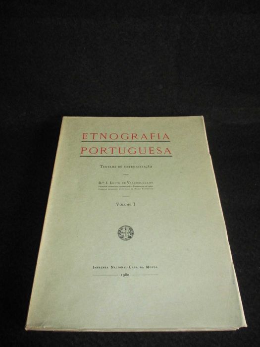 Livros Etnografia Portuguesa J. de Leite Vasconcelos 9 volumes