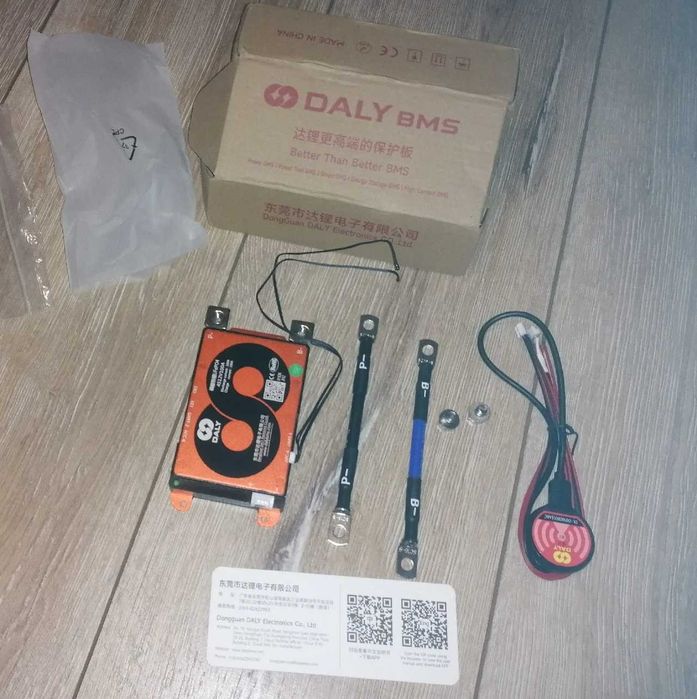 Плата электронная - умной зарядки и бмс защиты батарей Daly Smart BMS