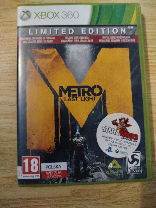 Gra Xbox 360 Metro Last Light