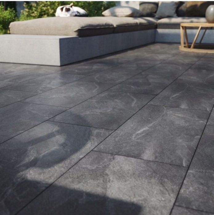 Płytki podłogowe Gres Noir szary 30x60