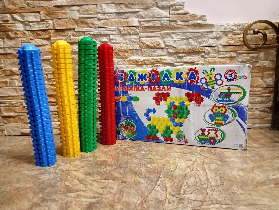 Мозаїка - пазли Бджілка 100шт,  конструктор, мозаика