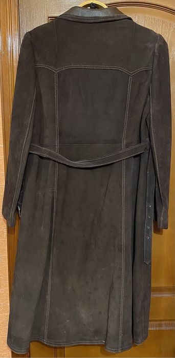 Чоловіче пальто із замші