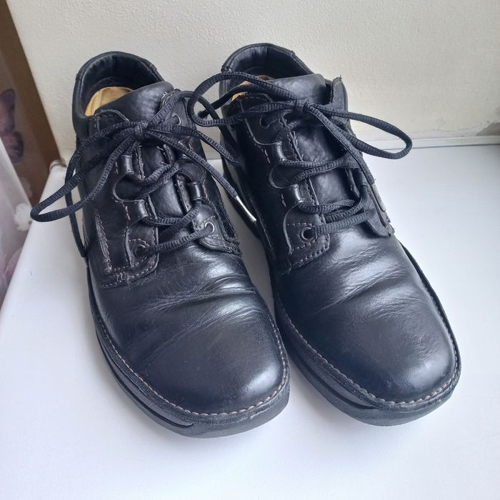 Мужские ботинки Clark's кожа с технологией GORE-TEX