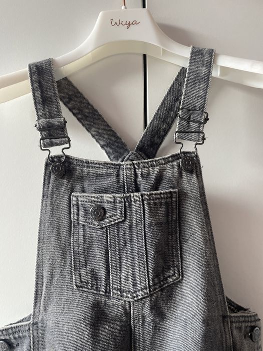 Jeansowa ogrodniczka