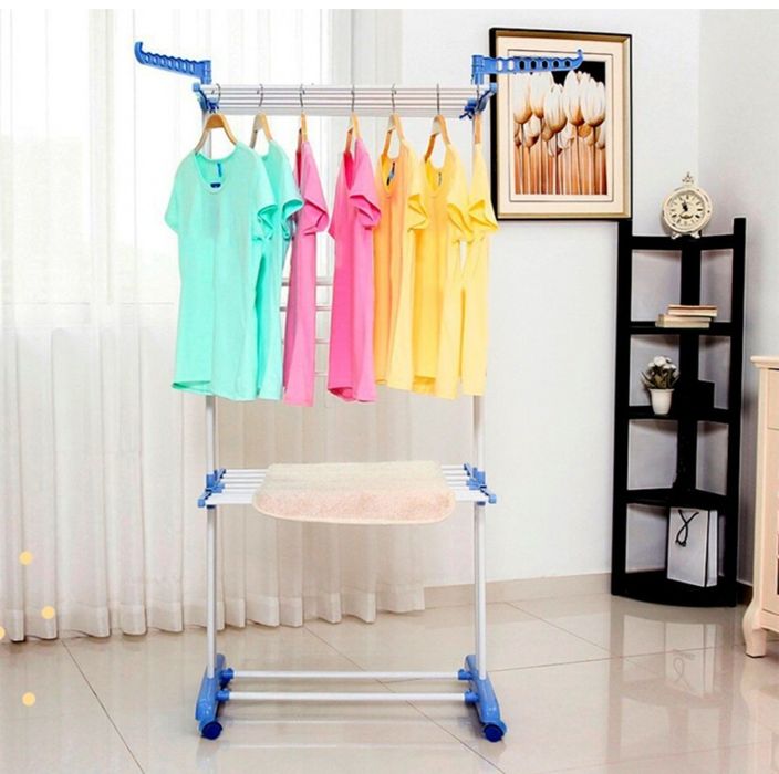 Сушарка-органайзер для Одягу Spray Painting Clothes Hanger до 40 кг 36