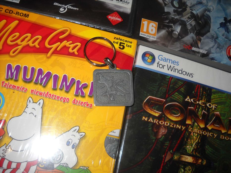 Pak gier PC - Nowe i Używane Gratis Brelok Wiedźmin