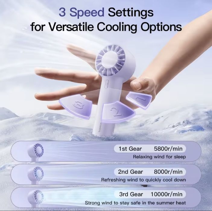 Кишеньковий вентилятор Baseus DT1