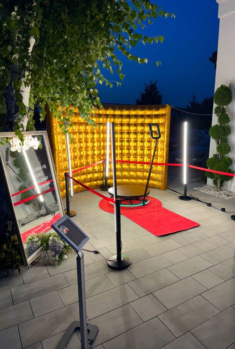 Fotobudka 360, Ciężki dym, Fontanny Iskier, Ledowy Napis ,,Love"