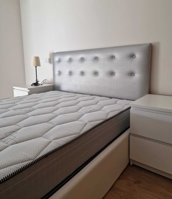 Camas de Casal Estofadas de Luxo 199€ Disp. em Várias Cores! 190x140m!