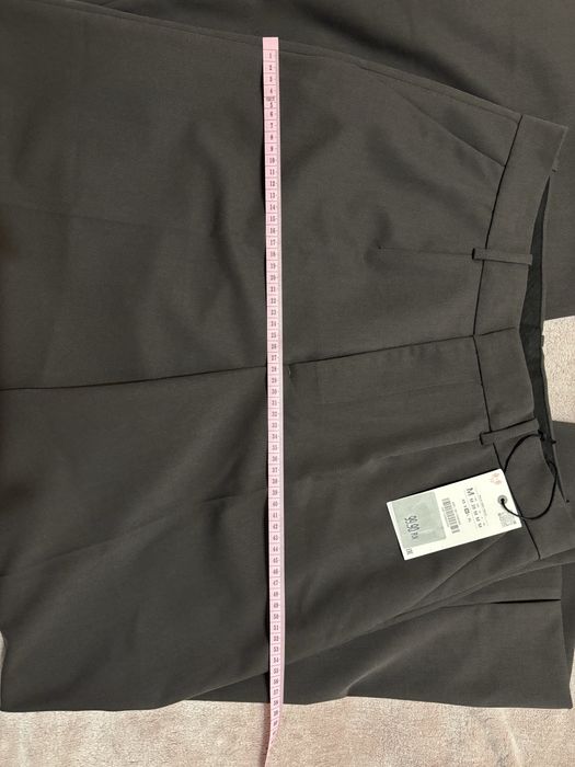 Брюки Zara M/L сіро-коричневі