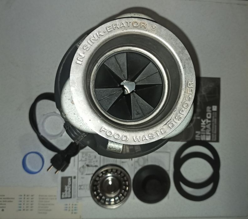 Triturador de lava louça para resíduos orgânicos novo nunca aplicado